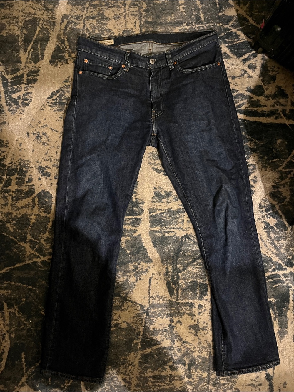 Levi's Men's 514 Indigo Straight-Leg Jeans